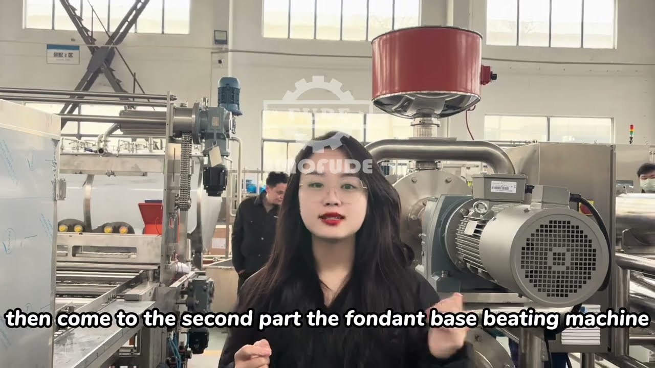 How to make sweet fondant candy？SINOFUDE explains machine information