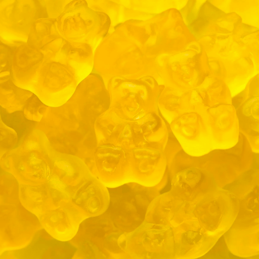 ositos de goma amarillos