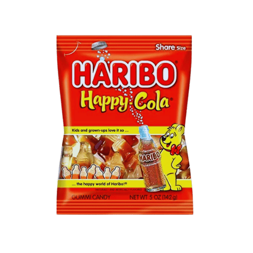 ¿Cuáles son los datos nutricionales de las gomitas Haribo?