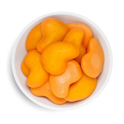 ¿Cuáles son los ingredientes de las gomitas de mango?