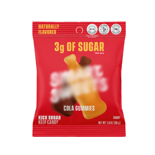 ¿Qué hace que los caramelos gomosos bajos en calorías sean una mejor opción?
