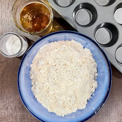 Ingredients for Easy Beer Biscuits