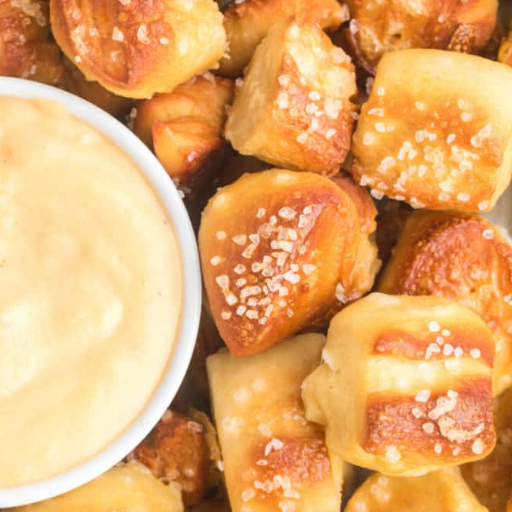 Serving and Storing Biscuit Pretzel Bites